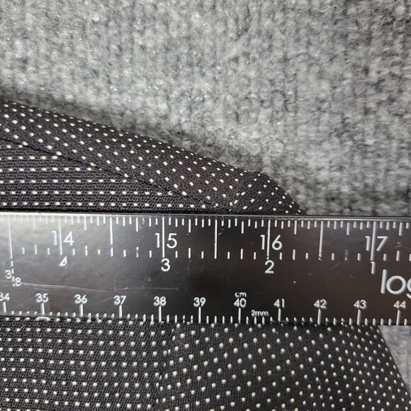 TED BAKER Black Dot 2 Button Lined Long Sleeve Wool Blazer Jacket SIZE 2 US 6 - Picture 8 of 13